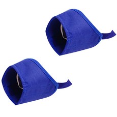 Interpop 布質狗狗嘴套 5號, 藍色, 2個