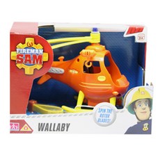 消防隊員Sam出動車輛直升機袋鼠玩具, 混色