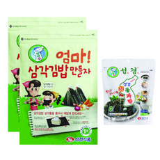 지도표성경 삼각김밥용 김 22g x 2p + 참돌자반 70g, 1세트