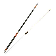 Younggu產業Power碳纖維香魚竿 23+陸地預測高動力浮標 550 2件組, 1套