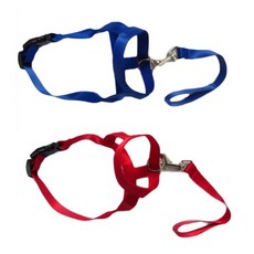Petnine 狗狗尼龍簡約嘴套 XXL, 藍色, 紅色, 2個