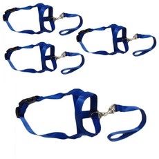 Pet Nine 狗狗尼龍簡易嘴套 S, 藍色, 4個