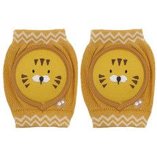 쿵스쿵스 티거 무릎보호대 2p, 메리골드, 1개