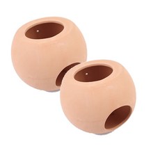 MOBYDICK 水族箱裝飾用黃土陶盆遊樂場 TW3108, 2個