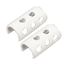 水族箱裝飾用穿孔隧道 ST-307 白色, 2件