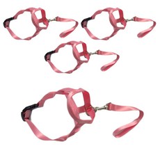 Petnine 狗狗尼龍簡約嘴套 XXL, 粉紅色, 4個