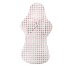 安全羽翼風狀棉質衛生巾大號粉色, 1件, 1個