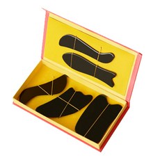 healthPLUS 黑色刮痧套組 BZ-092K, 1套, 混色