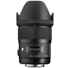 시그마 마운트 카메라 렌즈 35/ 1.4 DG HSM A + MC-11