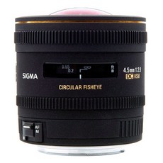 SIGMA Led 佳能 安裝式相機鏡頭 APSC 4.5mm F2.8, 單品