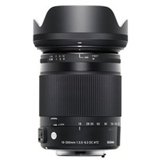 시그마 니콘 마운트 줌 카메라 렌즈 DC MACRO OS HSM 18-300mm F3.5-6.3, C DC MACRO OS HSM (C)