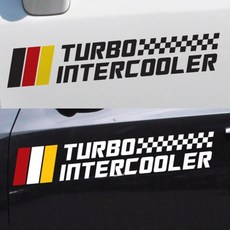 Creco 三色線條字母汽車貼紙, 白色, 1個