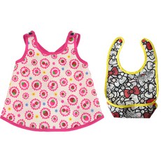 패턴인 방수턱받이 패턴시트 P584, 혼합 색상, 1개