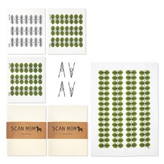 SCAN MOM 凡爾賽茶巾套組, 1套