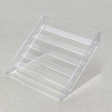 6層透明壓克力展示收納架, 1個, 單色