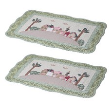 Bydeco 純棉洗滌釋放墊 2p, Hill Village