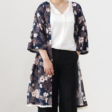 패턴인 여성 로브 가디건 패턴시트 P684, 혼합색상, 1개