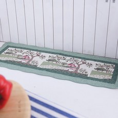 印花純棉地墊, 森林風光