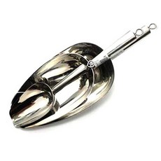 不銹鋼冰勺 5 號系列商用/家用不銹鋼冰勺 2 號（中）, 2 號不銹鋼冰勺（中）, 1入