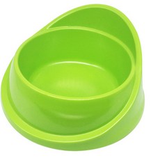 바이셀 반려견 식기 컬러멜라민 대, 그린, 1개