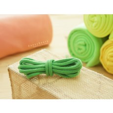 코하스아이디 러블리 둥근스트링 장식끈 폭 0.6cm, 그린, 3팩
