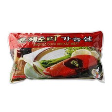 세미원 훈제 오리가슴살, 4개, 225g