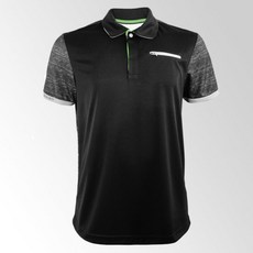 [LOTTOSPORT] MULTI線條Poli Spun PK T恤 / IQBM-TSP43_BK 100 BKACK