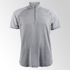 彈力拉鍊T恤 LQBM-TSU39_ME 100 ME 灰色