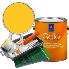 셔윈윌리암스 솔로 저광 1L 페인트 세트, SW6903 Cheerful, 1개