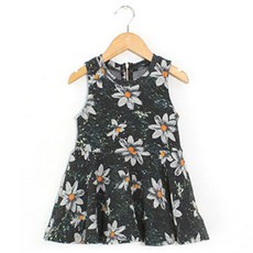 패턴인 아동 원피스 패턴시트 P399, 혼합색상, 1개