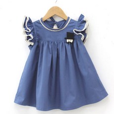 패턴인 아동 원피스 패턴시트 P094, 혼합색상, 1개