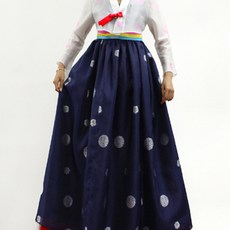 女性韓服版型圖 P710, 混合顏色, 1個