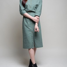 패턴인 여성 원피스 패턴시트 P927, 혼합 색상, 1개