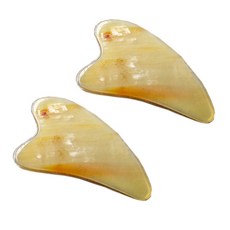 healthPLUS 牛角臉部刮痧板 BJ-6021, 2件, 混色