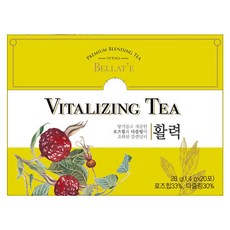 벨라티 활력 로즈힙 다즐링 블렌딩티, 1.4g, 20개입, 1개