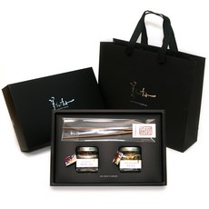 TEA OVER FLOWERS 小花茶禮盒, 千日紅花3g+黃波斯菊花2.5g+茶葉夾+購物袋, 1組