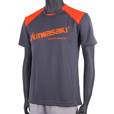 kawasaki 川崎 男款字母運動短袖T恤ST-16157