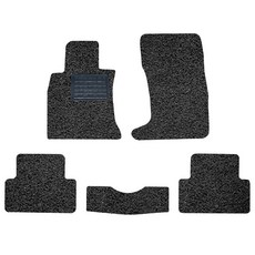 순수 코일 카매트 일반형, 현대 제네시스G70 4륜 (2018~) (5P), 올블랙