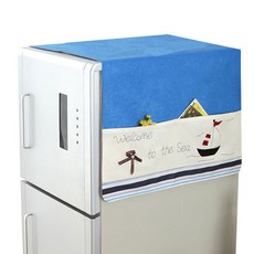 簡約口袋冰箱防塵罩, 混色