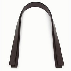 해피베어스 베이직 숄더 가죽핸들, 다크 브라운, 1세트