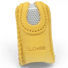 CLOVER 雙面皮革硬幣指套 M, 混合顏色, 1個