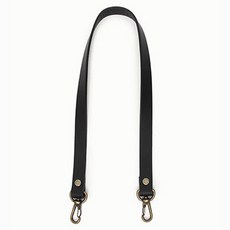 해피베어스 델리킷 미디엄 가죽핸들, 블랙, 1개