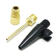 툴앤툴 자전거 펌프헤드 3종 세트, 골드, 블랙, 1세트