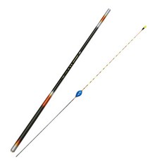 Youngkyu產業Power碳纖維香魚竿 23+流水魚用誘餌浮標 中 2件組, 1套