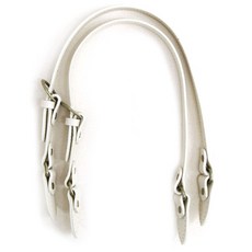 NCC 토트 가죽핸들, 아이보리, 1세트