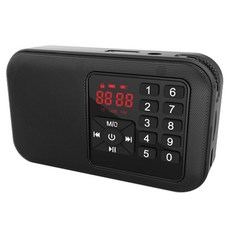 얼리봇 효도 MP3 스피커 라디오, LHV700, 모던블랙