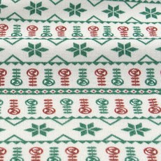 清原 ECRULAT LYCEENNE 拉脫維亞玫瑰 聚酯纖維 針織布料, 綠色