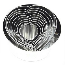 心形慕斯圈 10入