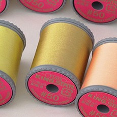 FUJIX Ltd. 富士克 King Star刺繡用縫紉線 3入, 717, 250m