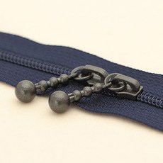 線圈拉鍊 40cm, 海軍, 10片